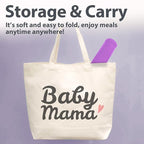 Silicone Placemat for Baby, Silicone Baby Toddlers Non-Slip Tablemats Stain Resistant Anti-Skid Reusable Dishwasher Safe Table Mats, Portable Food Mat Travel (Purple)