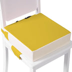 Booster Seat for Kitchen Chair with Adjustable Straps, Toddler Booster Seats for Dining Table Portable for Travel Camping Eating, Booster Cushion for Table for Baby Child Infant Kid Boy Girl