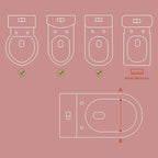 JASSONE® Potty Training Seat, Toddler Step Stool, 2 in 1 Potty Training Toilet for Kids, Baby Seat with Splash Guard and Anti-Slip Pad for Boys Girls Potty Training, Grey