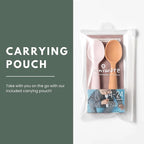 Miniware Silicone Baby Spoon for Training - BPA Free Baby Utensils - Baby Spoons Self Feeding 6 Months | 100% Food Grade Silicone - Modern & Dishwasher Safe Toddler Spoons (Cotton Candy and Toffee)