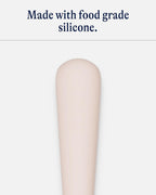 Lalo Little Spoon Set - 2 Piece Baby Spoons Set for Infants & Babies - Made From Food Grade Silicone Dishwasher Safe - Baby Feeding Essentials for Early Stage Mealtime - Grapefruit