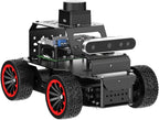 Robot Car for Raspberry Pi 5 ROS2 Humble Ubuntu Programmable AI Vision Smart Robot Kit, Lidar SLAM Mapping Navigation Path Planning Autonomous Driving Ackermann Chassis, MentorPi A1 with RPi 5 8GB