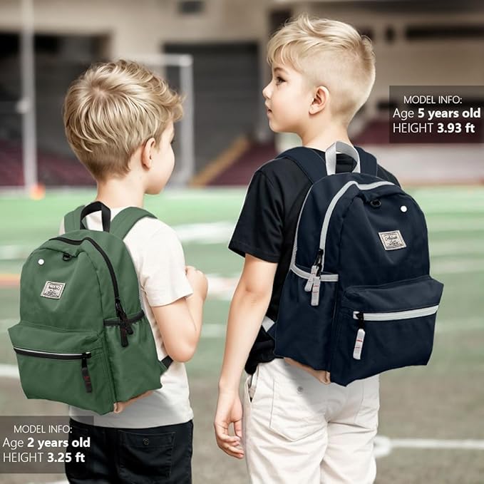 Toddler Backpack for Boys 2-5: Preschool Kindergarten Backpack - 13" Daycare Backpack Fit A4 Folder