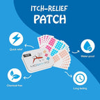 Moskinto The Original Mosquito Itch Relief Patches for Kids & Adults, Bug Bite Patches Soothe Swelling & Itching, Anti Itch Bug Bite Relief, Suction Tool Alternative, Family Pack, 42 Count