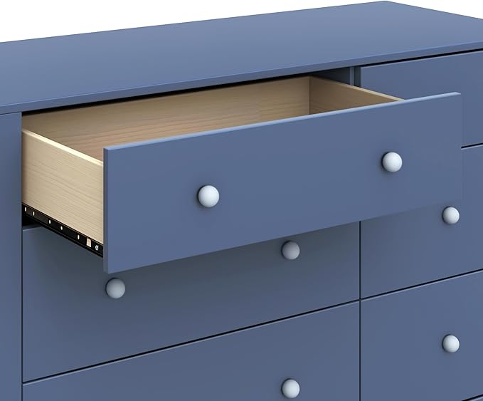 DaVinci Carter's Marisol 6-Drawer Dresser in Cove Blue/Powder Blue, GREENGUARD Gold Certified