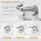 Baby Bath Seat for Babies 5 Months & Up - Non-Slip Bath Seat for Sitting Up, Soft Cushion & Compact Design, Toddler Bathtub Seat