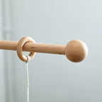 Baby Crib Mobile Arm,HBM Wooden Mobile Arm for Crib Mobile Hanger for Crib Baby Girl Nursery Decor