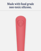 Lalo PAW Patrol Utensils - Toddler Fork and Spoon Set - Stainless Steel and Silicone Ergonomic Toddler Utensils - Children Safe Flatware Set - 2 Pieces - Marshall