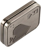 EDC Metal Fidget Slider Toys- Stress Relief EDC Fidget Slider Casual Metal Adult's Hand Toys Office Desk Toys Gifts Stress Toys for Adults(Poker-A)