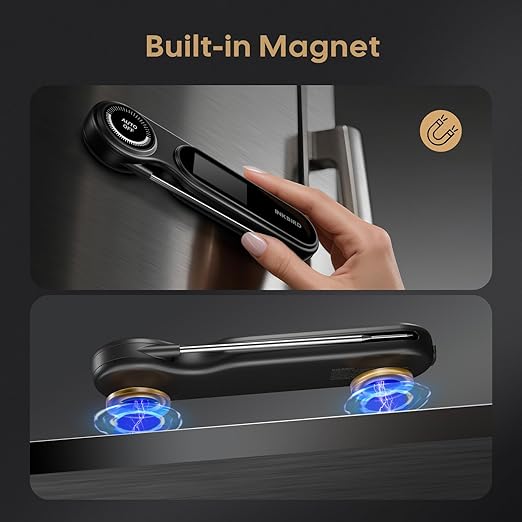 0.5 Seconds Rechargeable Instant Read Meat Thermometer for Cooking, INKBIRD Digital Food Thermometer with VA LCD Screen -58.0℉~572℉ Waterproof Kitchen Thermometer with Magnet, Candy Grill BBQ Frying