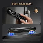 0.5 Seconds Rechargeable Instant Read Meat Thermometer for Cooking, INKBIRD Digital Food Thermometer with VA LCD Screen -58.0℉~572℉ Waterproof Kitchen Thermometer with Magnet, Candy Grill BBQ Frying