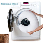 Nursing Pillow and Positioner, Breastfeeding, Bottle Feeding, Baby Sitting Support, Tummy Time Support for Baby Boys and Girls, Propping Baby Pillow (Naked Pillow)