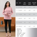 GINKANA Women's Nursing Hoodie Sweatshirt Long Sleeves Breastfeeding Maternity Tops Casual Clothes
