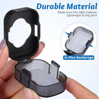 Garneck 3 Pcs Door Knob Safety Cover for Kids Toddler- Plastic Child Proof Deadbolt Protector Reusable Anti-Lock Door Lock Covers for Baby, Easy to Install