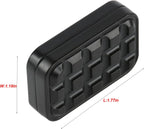 Fidget Toys Adults Magnetic Fidget Slider Magnet Fidget Toys EDC Metal Fidget Slider Haptic Slider EDC Fidget ADHD Anxiety Stress Relief Toy Adults Fidget Toys Adults Anxiety Metal Fidget Toys-Black