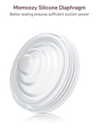 Momcozy Duckbill Valves & Silicone Diaphragm Compatible with Momcozy M5. Original Momcozy M5 Breast Pump Replacement Accessories, 1 Pack