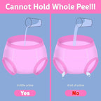 BIG ELEPHANT 6-Pack Potty Training Pants – 100% Cotton Absorbent Toddler Underwear for Boys and Girls (12M-10Y)