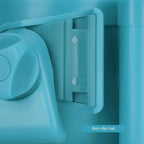 Suranew Adjustable Stroller Cup Holder with Phone Holder for Baby Stroller for Family Members, Sky Blue