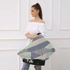 Carseat Cover for Boy and Girls - Multi-use Nursing Canopy for Breastfeeding, Stroller and High Chair Cover (Baby Green)
