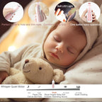 Baby Nail Trimmer 21 in 1, Usage Labeled Case & 13 Extra Replacement Tools, Royal Angels Baby Electric Nail File, Baby Nail Care, Nail Clipper Newborn Toddler Toes & Fingernails Nail Kit (Pink)