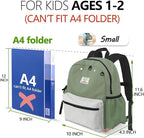 Toddler Backpack for Toddlers 1-2: Baby kids Backpack for daycare Boys Girls