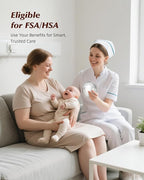 Hands Free Breast Pump, Wearable Breastfeeding Pump with 320mmHg Strong Suction, 19 Adjustable Levels & 4 Modes, Ultra-Quiet, Leak-Proof Design Portable Breast Pumps Electric (White, 2 Pack)