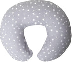Niimo Nursing Pillow - 100% Cotton Breastfeeding Pillow Cover, Ergonomic Nursing Pillows for Breastfeeding, Machine-Washable Baby Pillow, Breastfeeding Pillows & Breastfeeding Essentials