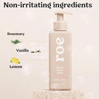 Roe Wellness- Toddler & Baby Body Wash & Shampoo Moisturizing Clean Ingredients | Suitable for Sensitive Skin, Fragrance-Free, Natural Vanilla Scent, Fresh Cleaning | 9.4 fl oz.