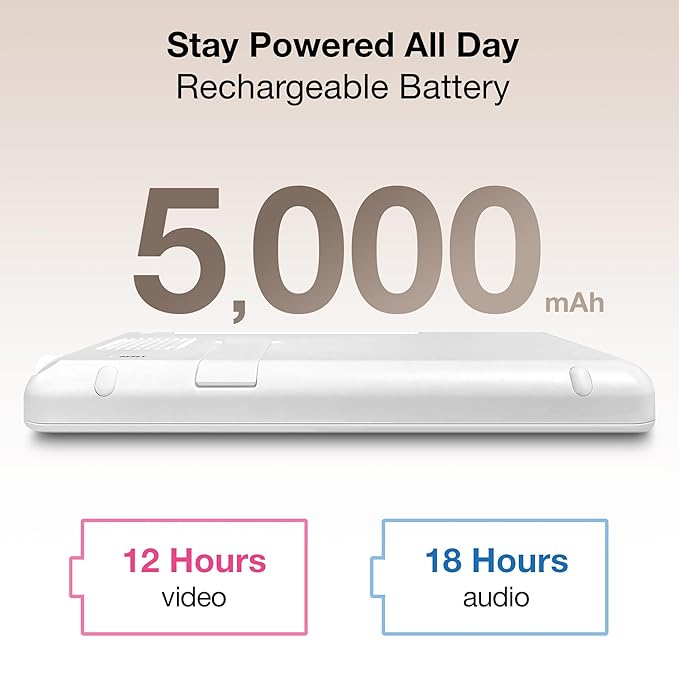 VTech 2-Cameras Video Baby Monitor with 7" Color LCD Screen, Rechargeable Battery, Video and Audio Streaming, Pan-Tilt-Zoom, Touch Multi-Color Night Light, Two-Way Talk: Advanced Max Twin (Tan)