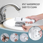 Bimirth Baby Hair Clipper with Vacuum - Hair Trimmer for Kids and Toddlers - Waterproof, Rechargeable, Cordless Hair Cutting Machine for Children (with Bag)