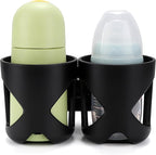 Accmor Universal Cup Holder, Stroller Cup Holder, 360° Rotatable Large Caliber Designed Bottle Holder for Stroller, Bike, Wheelchair, Walker, Scooter