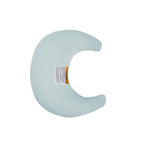 Organic Nursing Pillow (New 2025 Design) | Bottle & Breastfeeding Pillow with Organic Cotton Cover & Fiberfill, Machine Washable Feeding Pillow, Newborn Essentials Must Haves (Bluebell) - v2