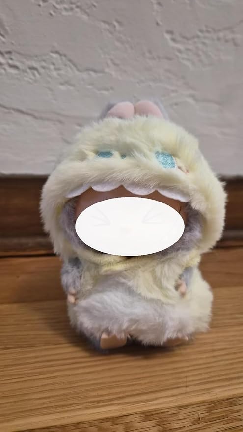 Clothes for LA BUBU 17cm Doll (NO Doll),Outfit for LA BUBU,Dress and Hairpin Set for LABUBU Dress Up,Accessories for LA BUBU