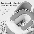 3 in 1 Toddler Potty Training Toilet Seat Potty Seats with Steps Ladder foldable Potty Train Chair Adapter for Toddlers Kids Boys Girls Child Baby Must Haves Step Stool Essentials Portable Stairs