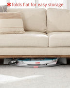 Skip Hop Baby Activity Play Bouncer for Baby Ages 4m+ Silver Lining Cloud, Foldable