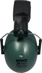 BANZ Kidz Earmuffs 2 Years & Older - Loud Noise Cancelling Kids Headphones & Toddler Ear Muffs, Size Adjustable