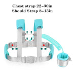 2 in 1 Baby Leash Anti Lost Wrist Link for Toddlers Toddler Harness,Baby Leash,Leash for Toddlers,Wrist Leashes（Green 2.5M)