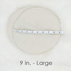 Merino Wool Nursing Pads, Style Softline, Regular Thickness, Size Large - 9 in. Diameter