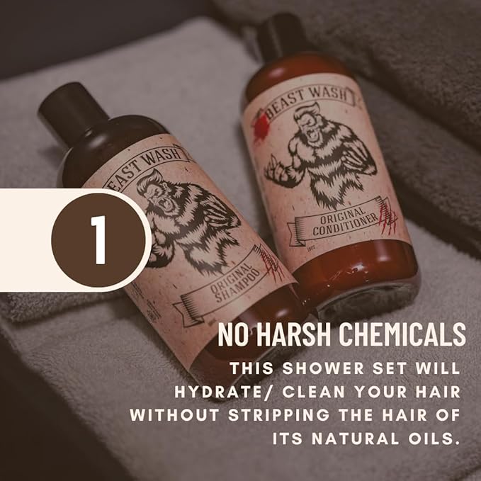 Johnny Slicks Body Wash - Supports Clean & Hydrated Skin - With Activated Charcoal, Organic Oils & Exfoliants - Original Scent - 16 oz