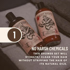 Johnny Slicks Body Wash - Supports Clean & Hydrated Skin - With Activated Charcoal, Organic Oils & Exfoliants - Original Scent - 16 oz