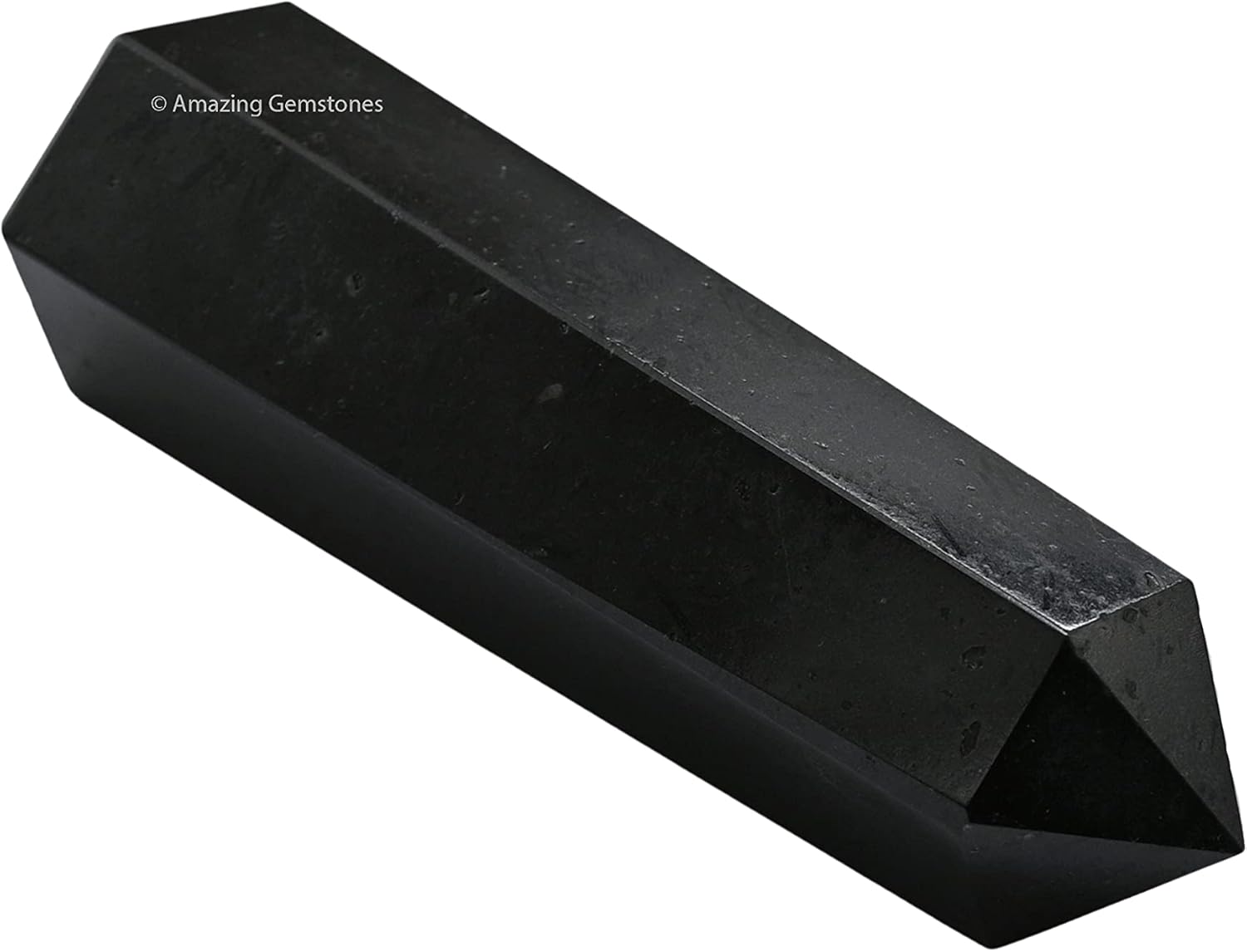 Amazing Gemstone Large Black Tourmaline Crystal Towers ~ Natural Healing Crystal Point Obelisk for Reiki Healing and Crystal Grid (5.5 to 6 INCH)