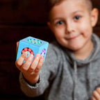 YUDANSI Magic Bean Puzzle Toy, Rotating Cube Magic Bean Educational Puzzle, Magic Ball Brain Teaser STEM Game, Prize or Gift for Kids Boy Girl Age 3+, Teens and Adult for Birthday New Year