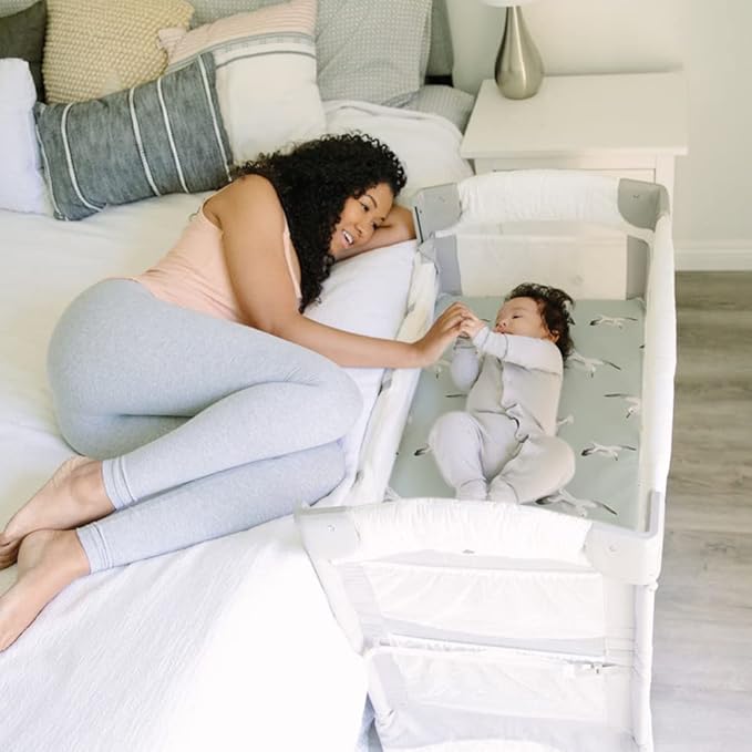 BROLEX 2 Pack Mini Crib Sheets, Stretchy Portable Fitted Playard Sheet Set, Convertible Playard Mattress Cover, Ultra Soft Breathable Material, Giraffe Leaf