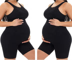 Seamless Maternity Shapewear, Prevent Thigh Chaffing, Pregnancy Belly Support, S-5XL