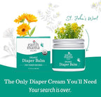 Earth Mama Organic Diaper Balm 2-Ounce | Diaper Cream for Baby | EWG Verified, Petroleum & Artificial Fragrance-Free with Calendula for Sensitive Skin (2-Pack)