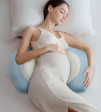 Pregnancy Pillows for Sleeping, Memory Foam Maternity Pillow Support for Back Belly HIPS, Adjustable Travel Wedge Pillow for Pregnant Women, Side Spleeping Pregnant Pillows with Cooling Pillowcase