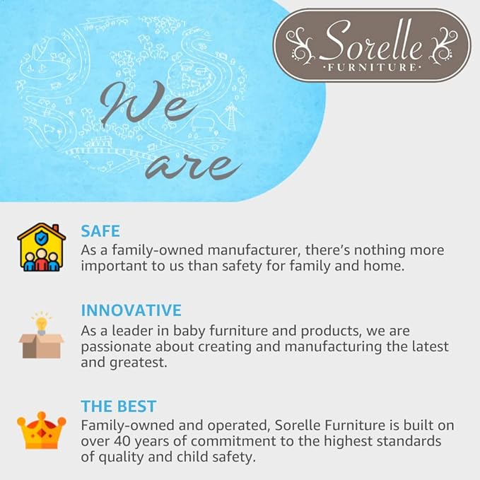 Sorelle Furniture Toddler and Full-Size Bed Adult Rails, Wood Bed Rail & Crib Conversion Kit, Converts Crib to Toddler or Full Bed, # 148 - White