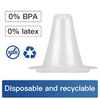 300X Ear Thermometer Probe Covers, for All Braun Thermometer Ear Covers, Lens Filters, Refill Caps,Disposable Ear Thermometer Covers (300)