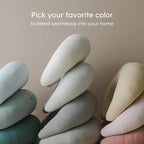 snuggle me Organic Nursing Pillow (New 2025 Design) | Bottle & Breastfeeding Pillow with Organic Cotton Cover & Fiberfill, Machine Washable Feeding Pillow, Newborn Essentials Must Haves (Petal) - v2