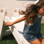 PLAYSMOL Slope Slide for Kids, Indoor/Outdoor Toddler Slide with Handles, Foldable for Easy Storage, Freestanding Playground Toy for Ages 3+